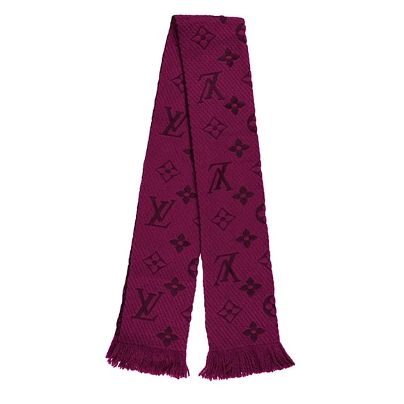 Louis Vuitton Wool and Silk Logomania Scarf - Picture 4 of 9